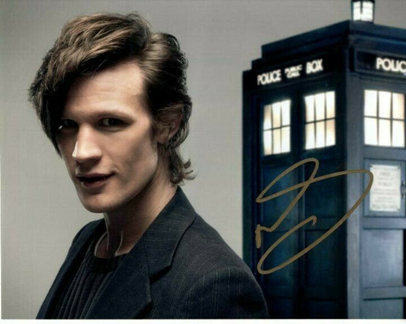 Matt smith signed autographed doctor who 8x10 Photo Poster painting