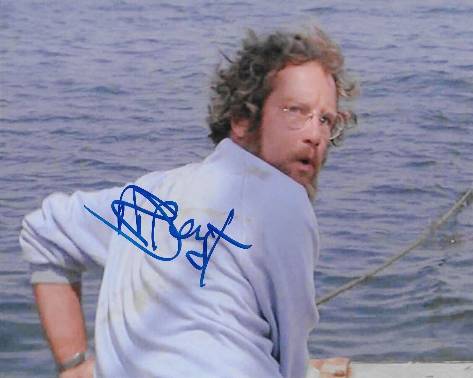 Richard Dreyfuss Jaws Original Autographed 8X10 Photo Poster painting #16 signed @HShow