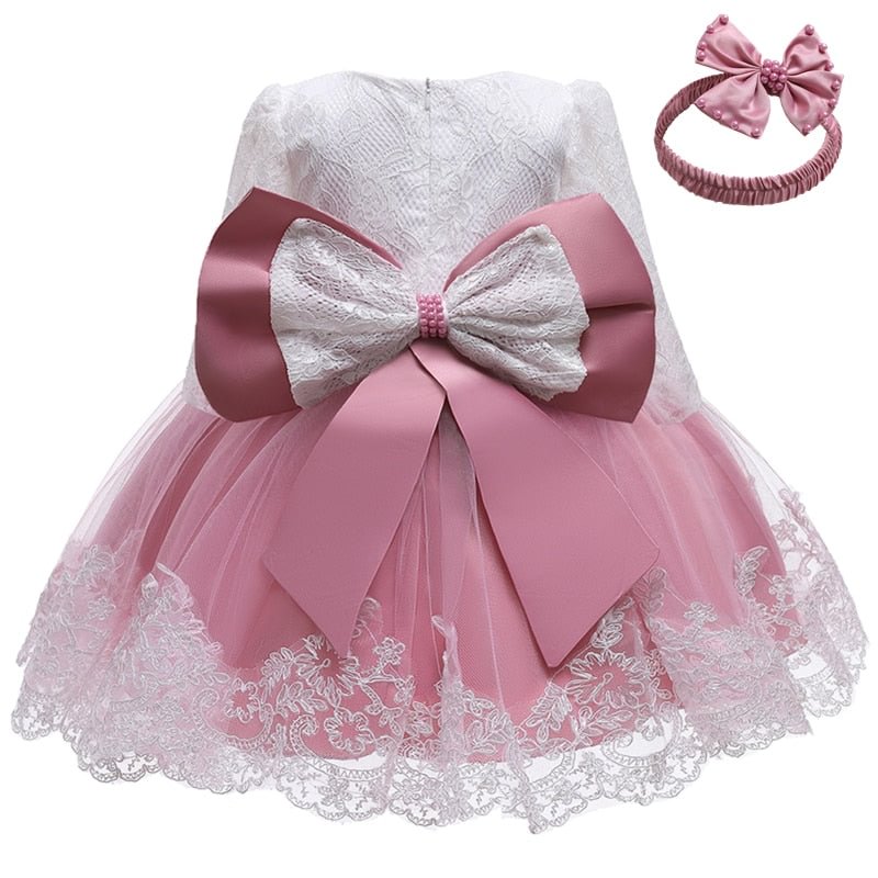 Infant Girls Birthday Dress For Toddlers Christmas Baby Girl Baptism Dresses 1 2 Years Old Birthday Party Vestido  Outfits