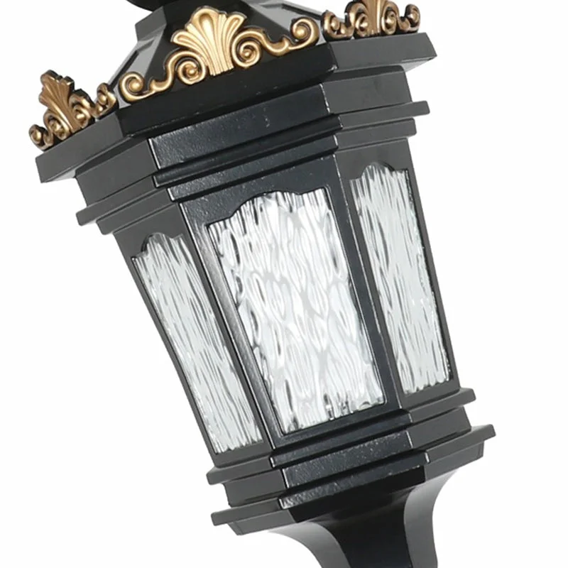Court Style Outdoor Waterproof Garden Pendant Light