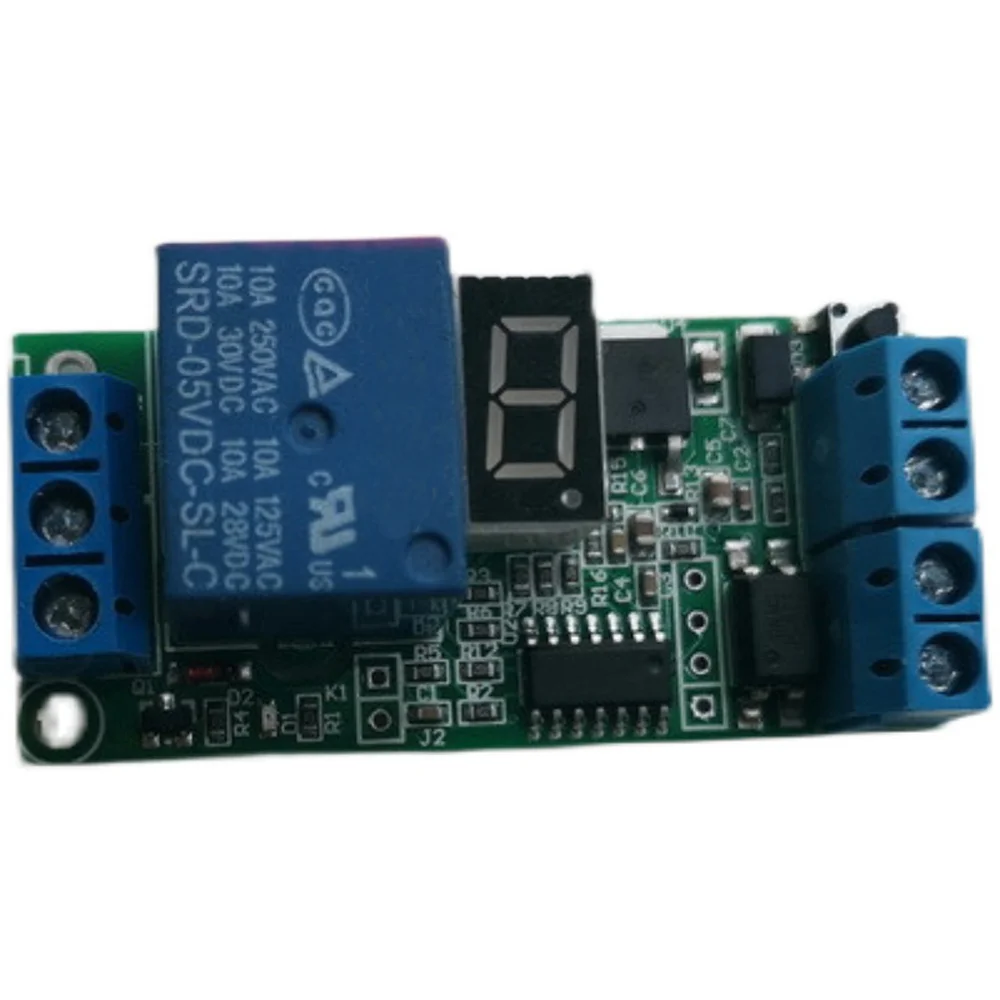 DC 6V 12V 24V Digital Led Display Time Delay Relay Module Electrical Timer Switch Trigger Time Delay Relay Switch