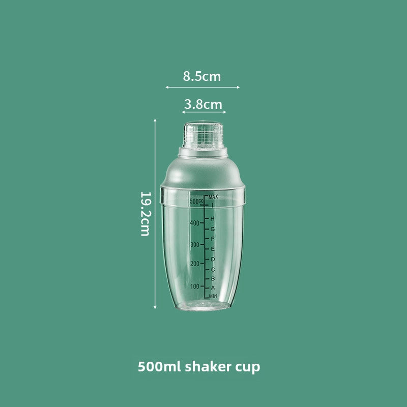 Schick Cup Hand Rocker Pot Shaker With Scale Milk Tea Shop Shake Cup Set Shake Milk Tea Tool Drink Tool
