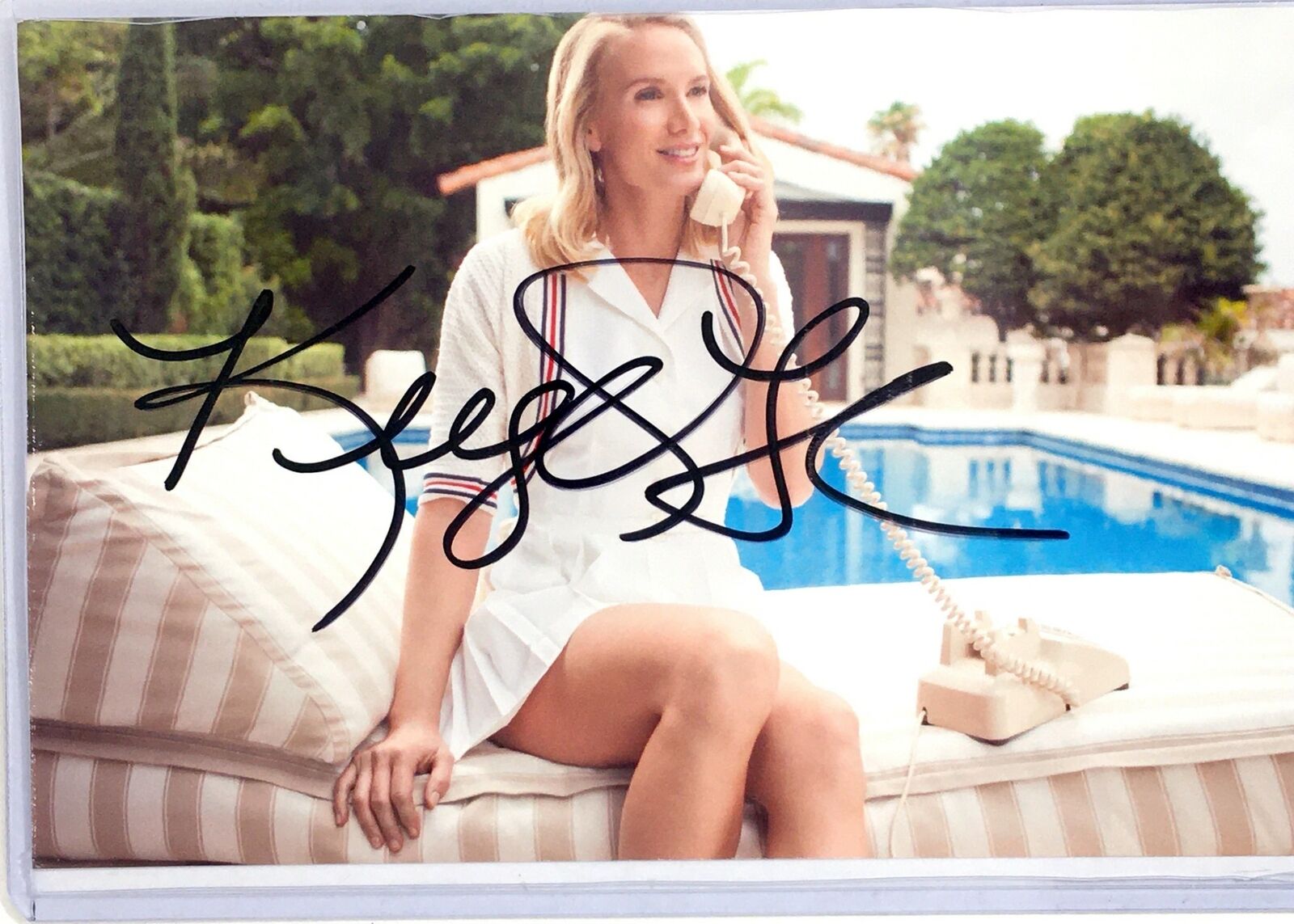 Kelly Lynch Signed 4x6 Photo Poster painting Road House Actress Autograph Auto