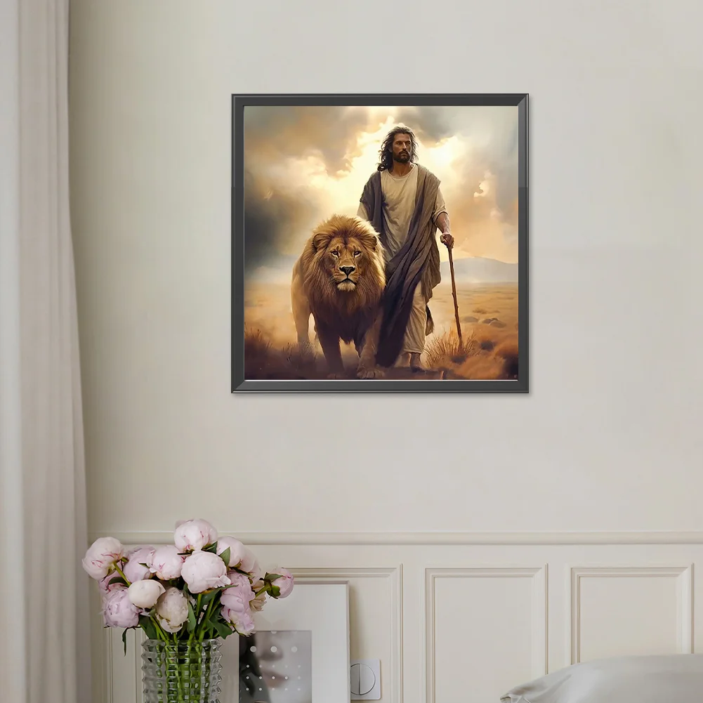 Jesus Lion - Paint By Number(40*40cm)