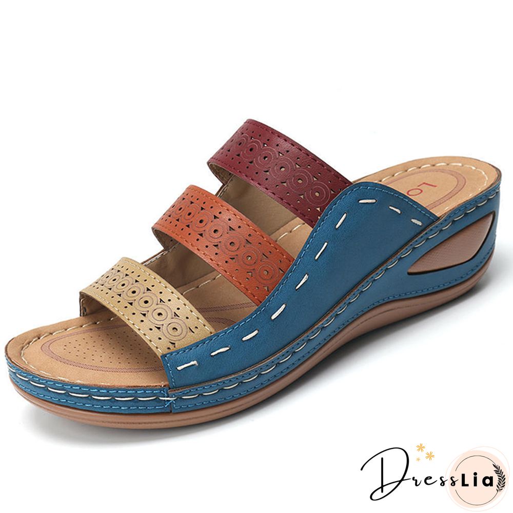 Women Sandals Fashion Wedges Shoes For Women Slippers Summer Shoes With Heels Sandals Flip Flops Women Beach Casual Shoes