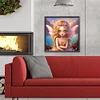 Diamond Painting-DIY Full Round Drill Elf Girl