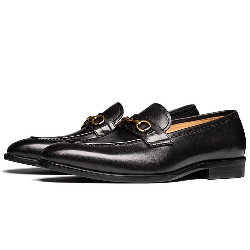 THE ABBOTT LOAFER SHOE IN BLACK