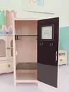 Etude House Small Metal Storage Cabinet, Desktop Storage, Girl's Storage Cabinet, Small Metal Cabinet