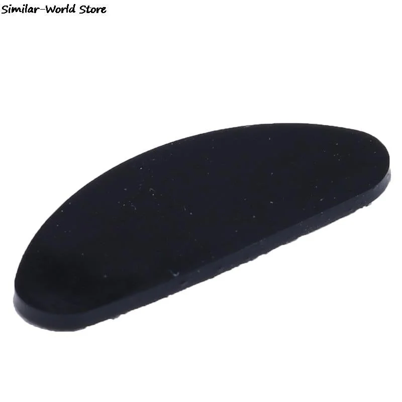 10 Pcs Glasses Nose Pads Adhesive Silicone Nose Pads Non-slip White Thin Nosepads for Glasses Eyeglasses Sunglasses