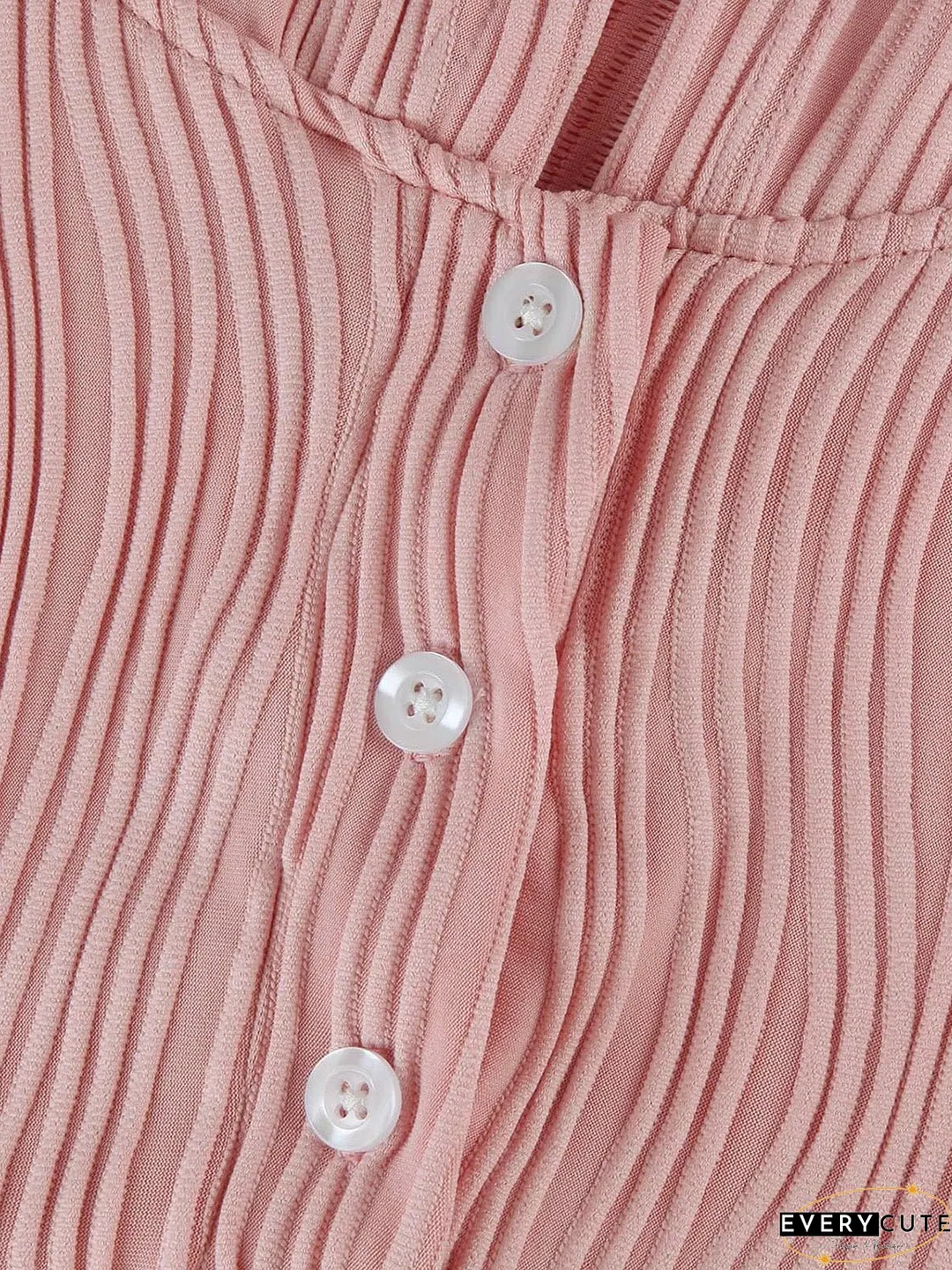Textured Long Sleeve Hoodie