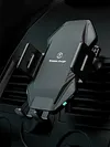 Wireless Car Charger Cell Phone Stand 15W Fast Charging for iPhone 15 Galaxy S23