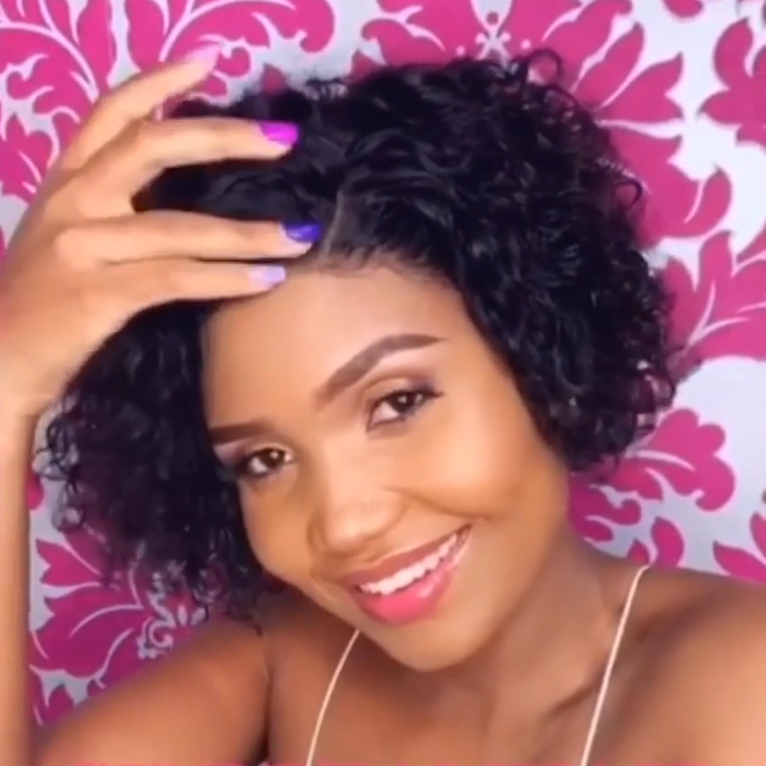 Brazilian Virgin Women Deep Wave Hair Style US Mall Lifes