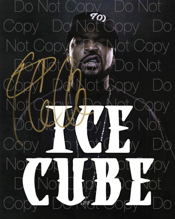 Ice Cube signed 8X10 Photo Poster painting picture poster autograph RP 2