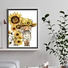 Diamond Painting -DIY Round Drill Sunflower Cowboy Kid