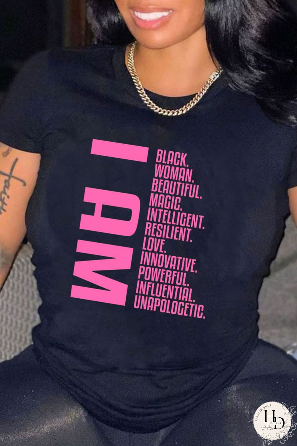 Black Casual Print Patchwork O Neck T-Shirts