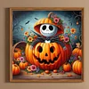 Diamond Painting-DIY Full Round Drill Halloween Skull(40*40 CM)