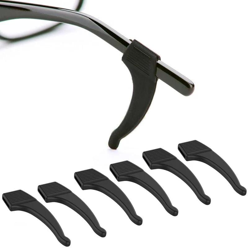 Glasses Grips- Anti Slip Eyeglass Holder Ear Grip Sunglasses Retainer Temple Tip Reading Glasses Holder