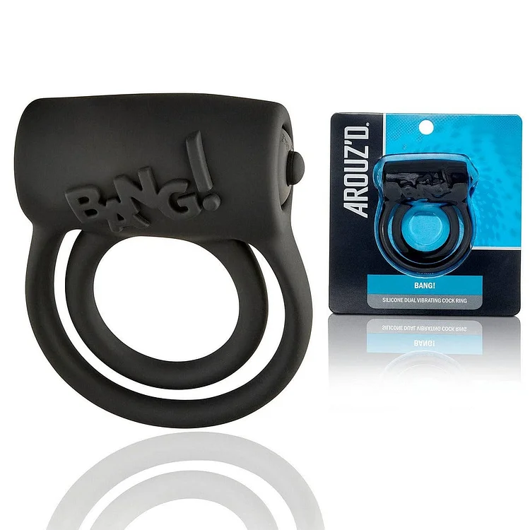 Pornhint Bang Dual Vibrating Cock Ring - Arouz'd