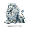 Diamond Painting Lion Desktop Ornament Decorations(19*19CM)