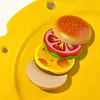 Fingertip Burger Push Card | A new EDC stress reliever, voice-activated therapy, and a focus tool for ADHD