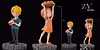 POP 1/8 Scale & WCF Scale Childhood Vinsmoke Sanji & Nami - ONE PIECE Resin Statue - T.N Studios
