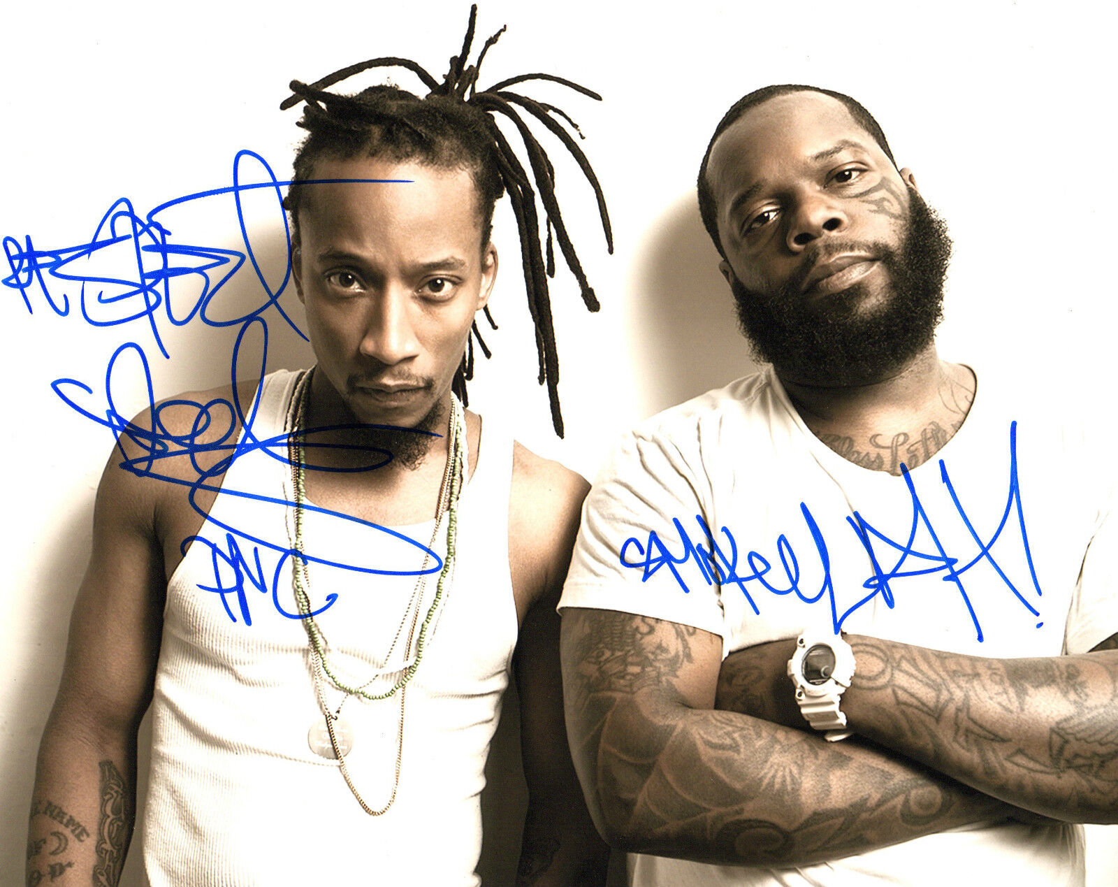 GFA Tek and Steele * SMIF-N-WESSUN * Signed 8x10 Photo Poster painting S2 COA