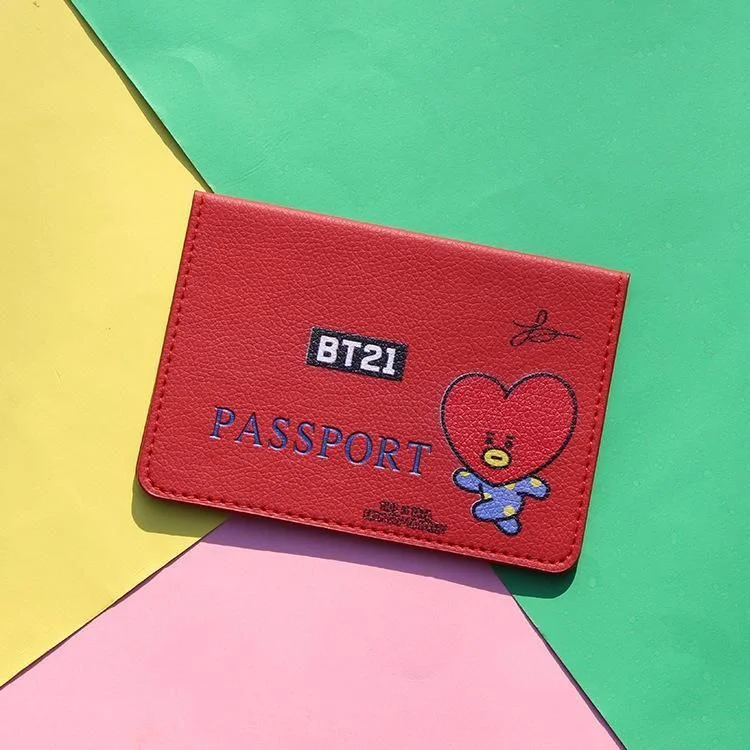 BT21 passport holder