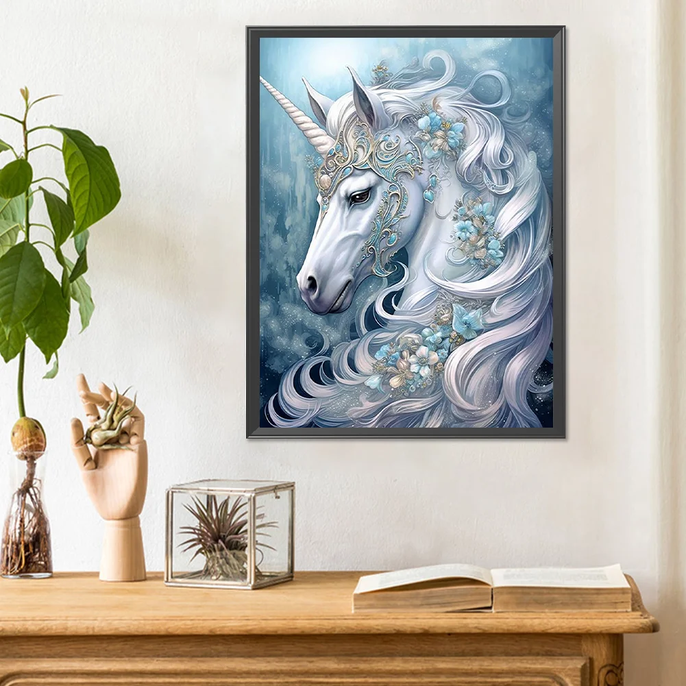 Diamond Painting - Full Round Drill - Unicorn(Canvas|30*40cm)