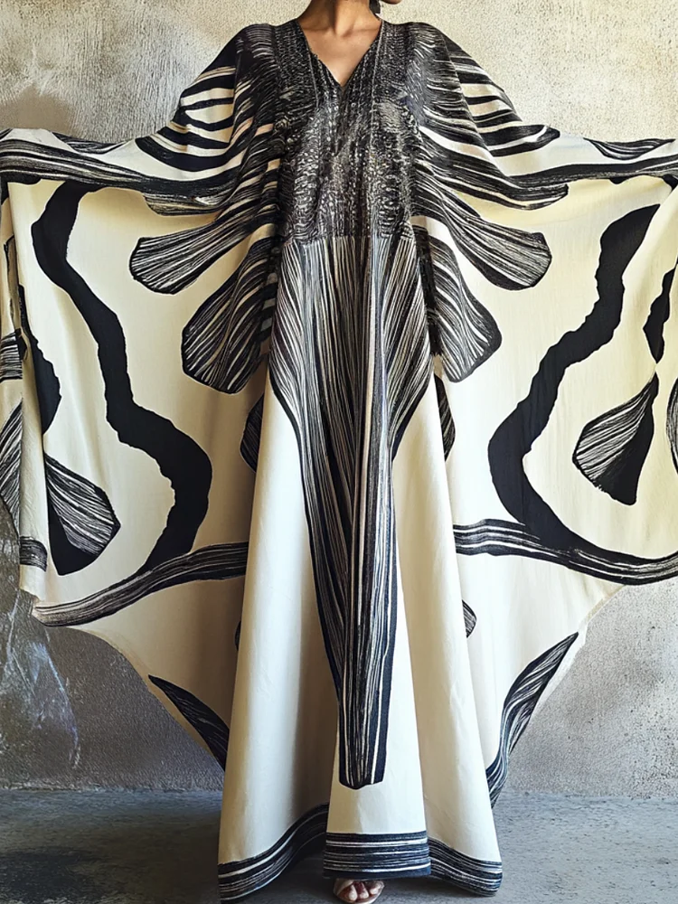 SHORT KAFTAN WITH HIGH NECK FREE ESPIRITU