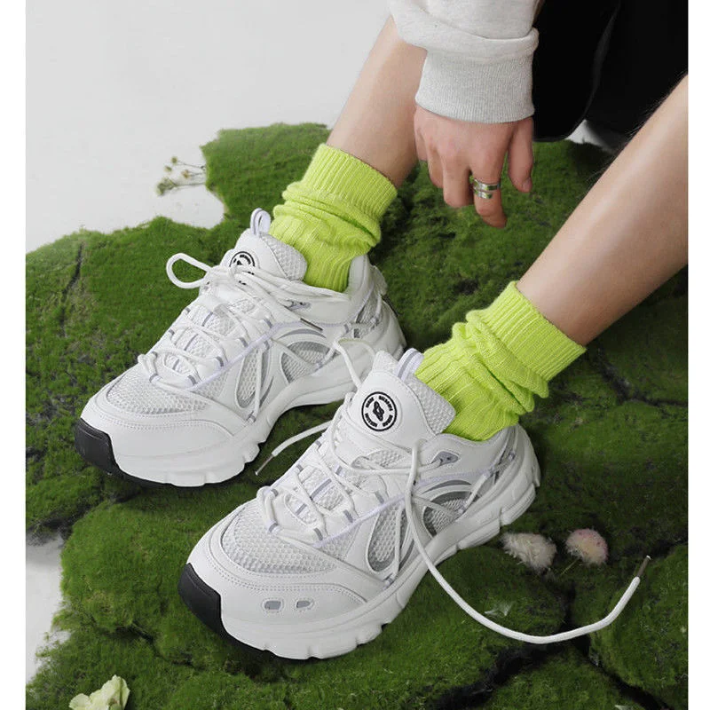 Sneakers Women 2021 Fashion Platform Vulcanized Shoes 42 Autumn Breathable Women's Chunky Sneakers Size 41 Zapatillas Mujer