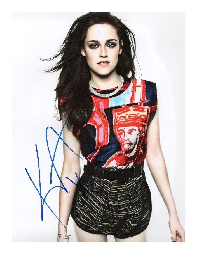 KRISTEN STEWART AUTOGRAPHED SIGNED A4 PP POSTER Photo Poster painting PRINT 12