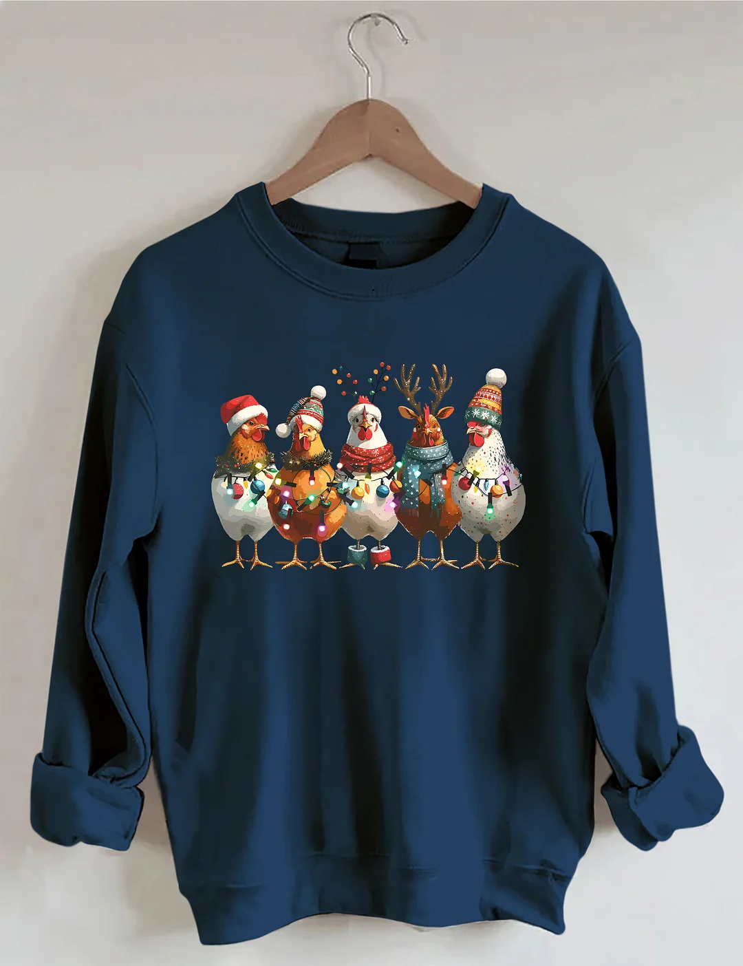 Christmas Chickens Sweatshirt