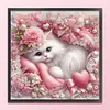(Multi-Style) Flowers Cats-11CT Stamped Cross Stitch 50*50cm/19.69*19.69in tapestrymarket