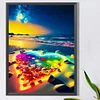 (40*60cm)Seaside - Full Round Drill Diamond Painting