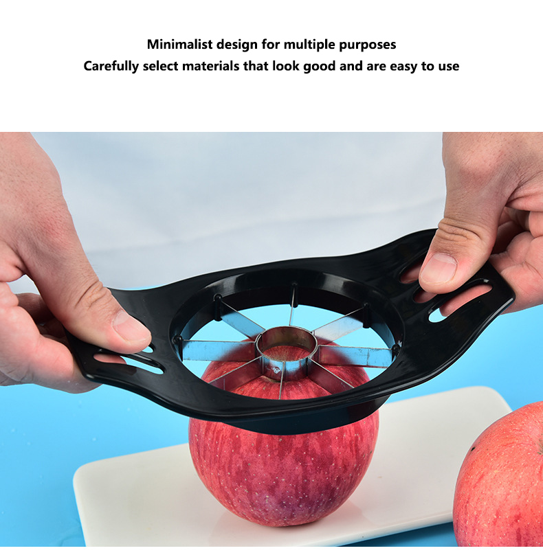 Likron Watches Premium Stainless Steel Apple Slicer Corer Ergonomic Kitchen Essential for Quick Effortless Fruit Prep