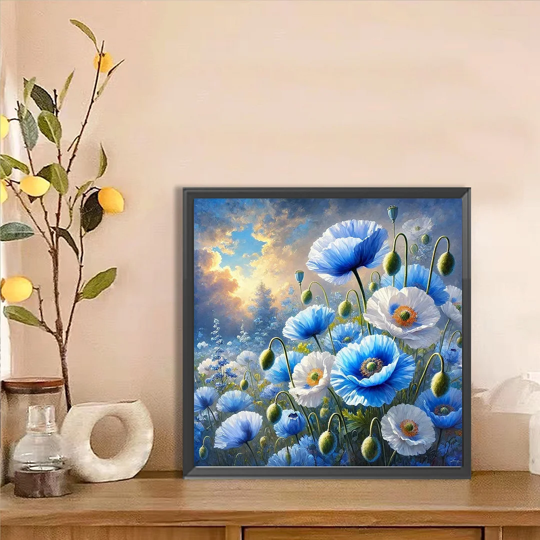 Diamond Painting - Full Round Drill - Flowers(Canvas|30*30cm)