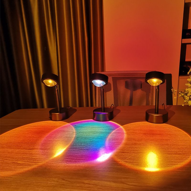 🌈2021 New RGB Sevencolor Sunset Lamp Projection Floor Lamp
