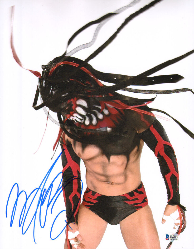 Finn Balor Signed 11x14 Photo Poster painting BAS Beckett COA WWE Demon King Picture Autograph 4