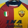 Retro 2001-02 Roma Soccer Jersey Home