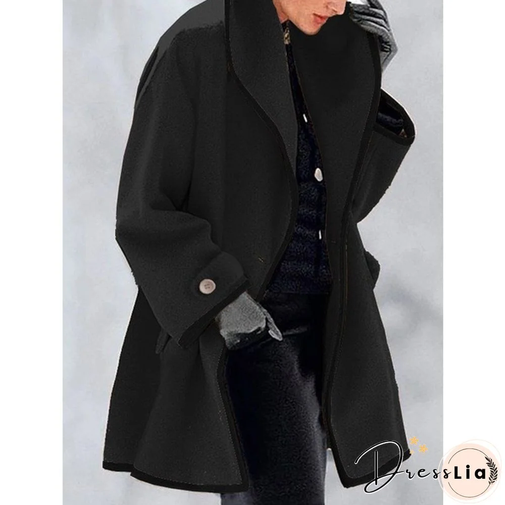 Women's Down Jacket Winter Womens Winter Wool Coat Trench Jacket Ladies Warm Slim Long Overcoat Outwear Plus Size S-5XL