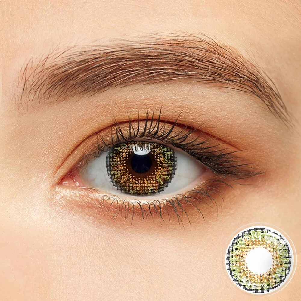 Star Green Contact Lenses