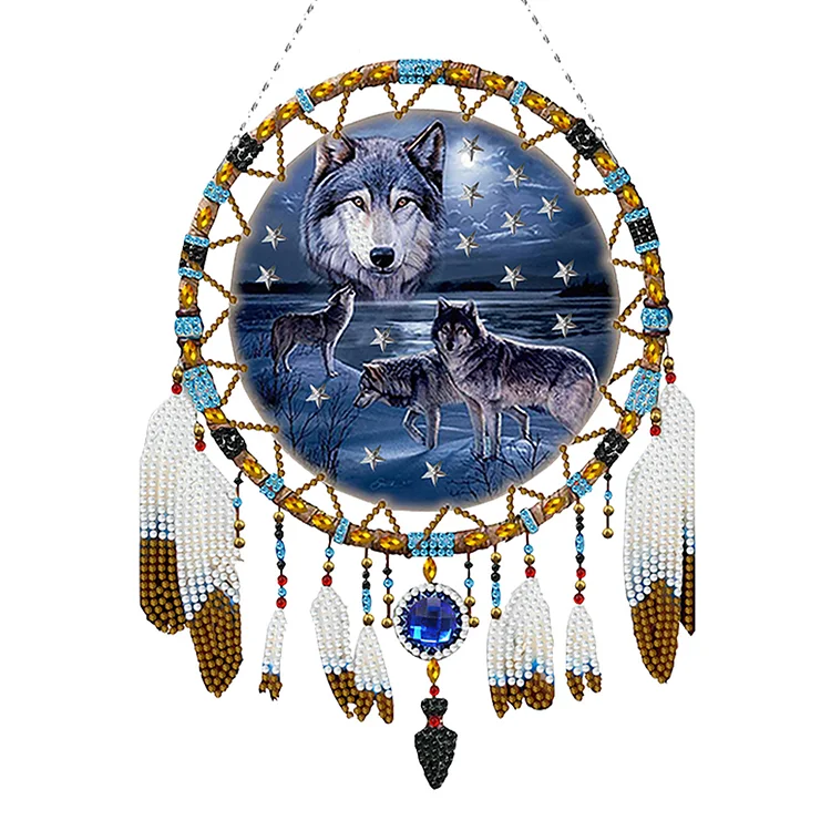 5D Wolf Diamond Painting