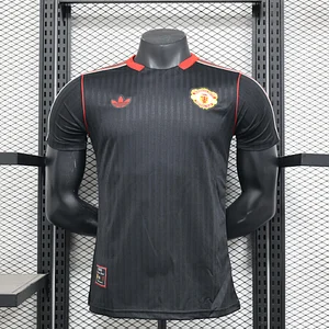 2025/2026 Player Version Manchester United Special Edition Black Football Shirt 1:1 Thai Quality