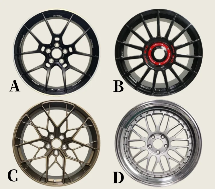 Customized car modified forged wheels