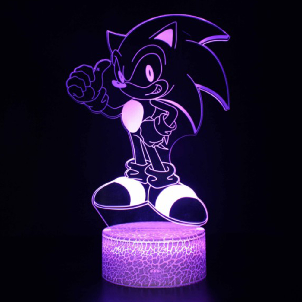 

Cartoon Touch Control With Crack Base-3D Night Light, 501 Original