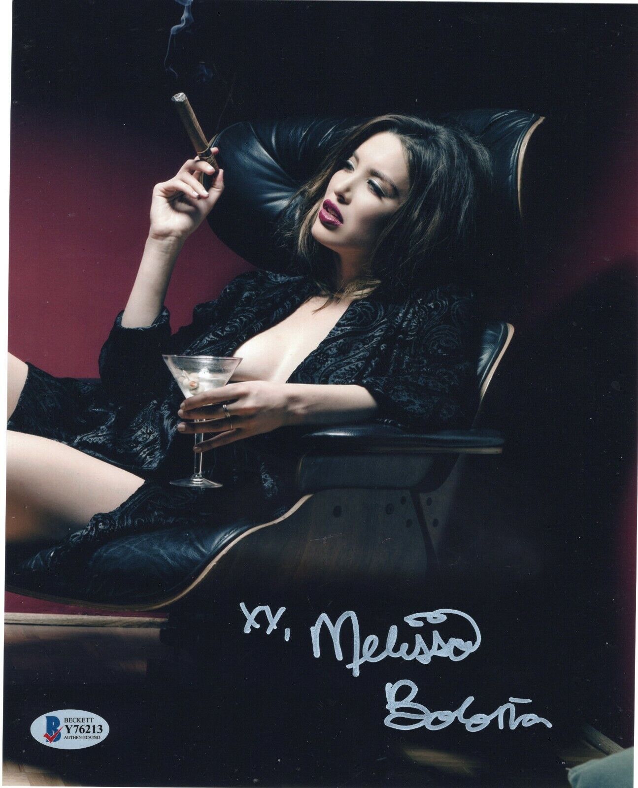 Melissa Bolona Signed Acts of Violence 8x10 Photo Poster painting w/Beckett COA Y76213