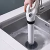 Toilet Plunger Manual Air Drain Blaster Applied To Kitchen Bathroom Clogged Pipe