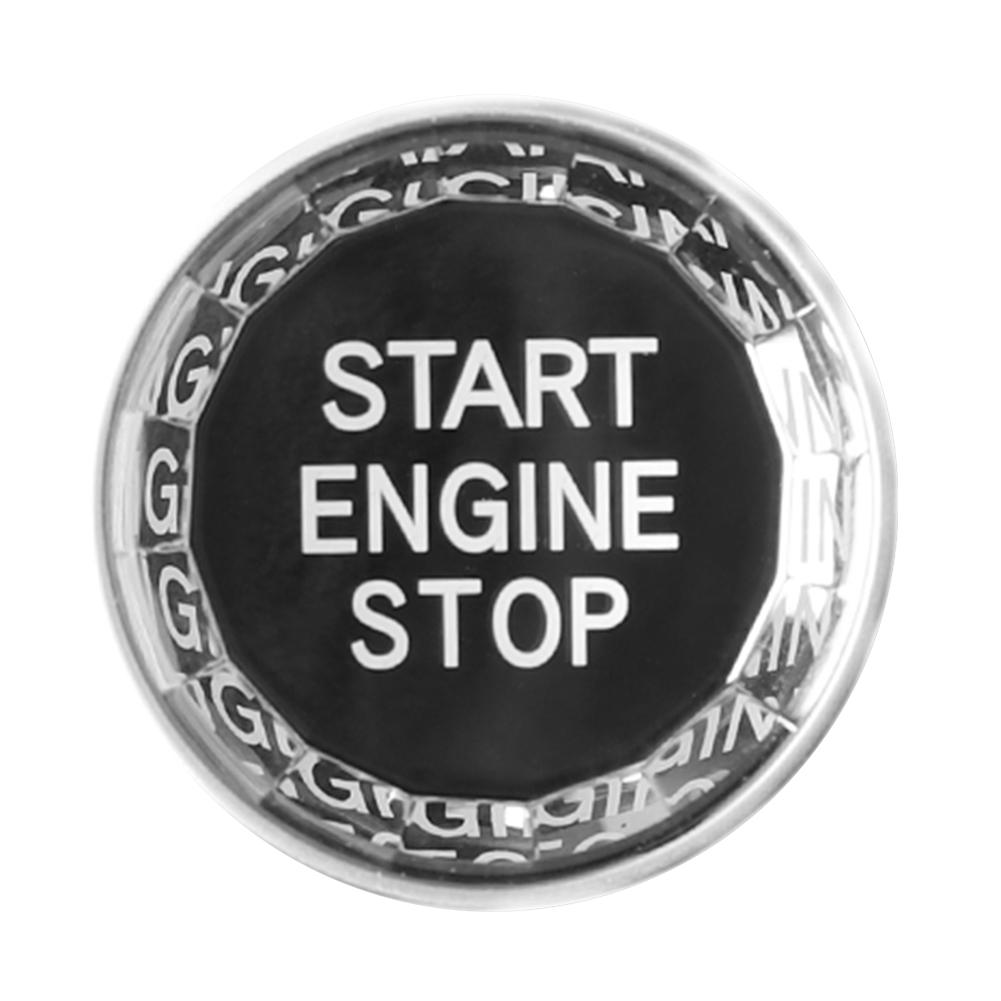 

Rhinestone Car ENGINE START STOP Button Replace Cover for BMW E87 E90 E60, 501 Original