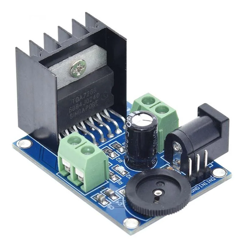 TDA7266 Audio Stereo Amplifier Module Expansion Board For Speaker HIFI Audio Board Dual Channel TDA7266 Amplifier audio board