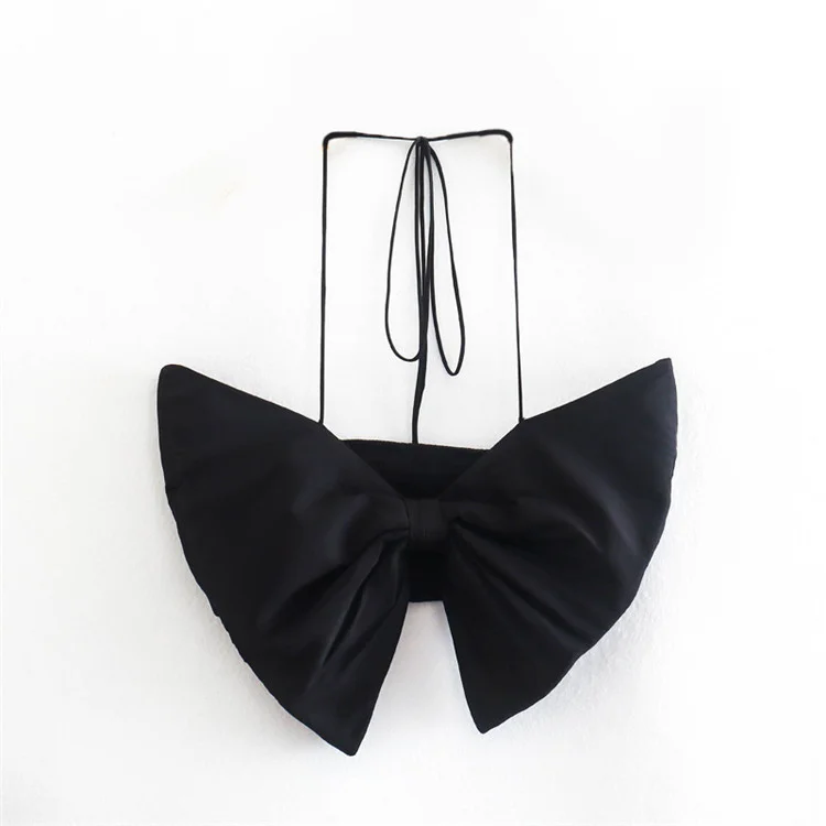 Bowknot Decor Bitter Fleabane Skirt Two Piece Set（Size runs small）